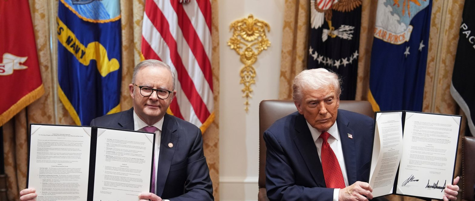 US and Australia sign critical-minerals agreement as a way to counter China